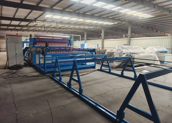 Chiều rộng lưới 3m Chiều rộng lưới 6m Đường cao tốc PLC Củng cố Máy hàn lưới