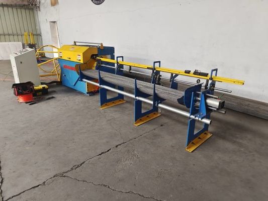 Kích thước thép cây 3-8mm Máy nắn và cắt dây Chiều dài 6m